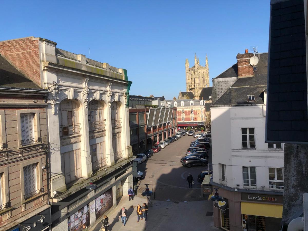 Au Coeur Du Marche 4 Etoiles Appartement Fécamp Buitenkant foto
