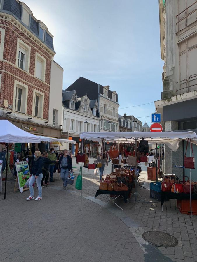 Au Coeur Du Marche 4 Etoiles Appartement Fécamp Buitenkant foto